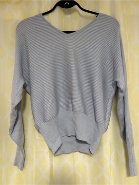 Hippie rose open back sweater